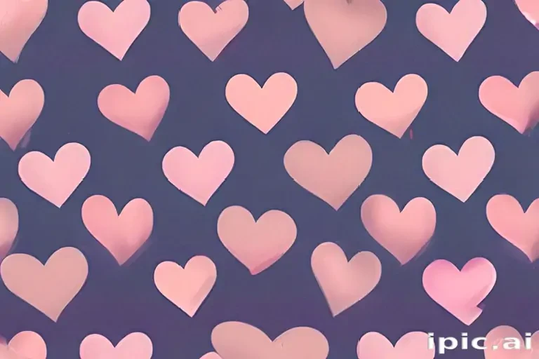 aesthetic hearts wallpaper