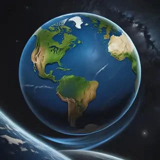 animated pic of earth