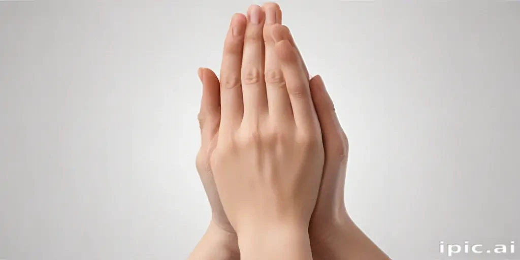 praying hands transparent background