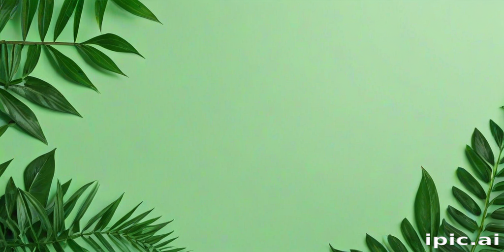 green aesthetic background