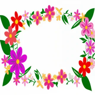 clipart flowers transparent background