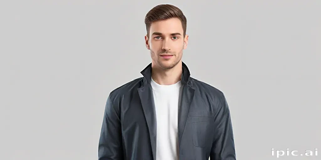 man transparent background