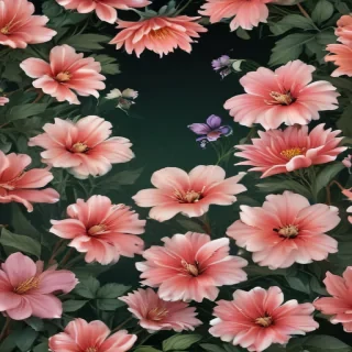 flower screen background