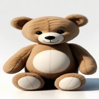 teddy bear clipart black and white
