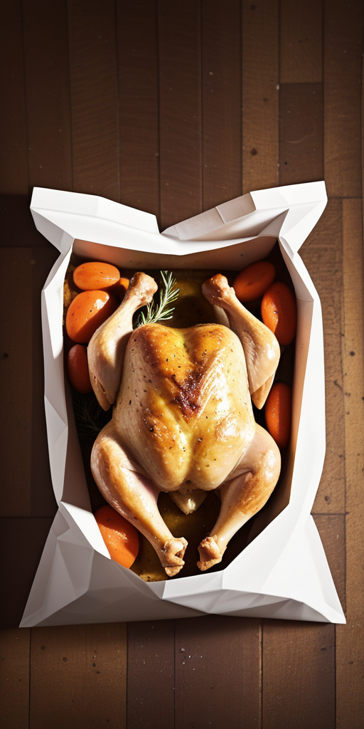 roast chicken in a bag