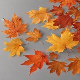 fall leaves png transparent