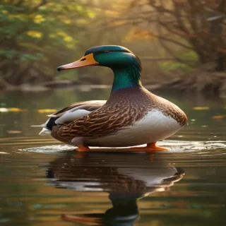 background duck