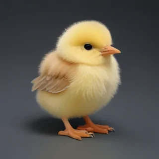 transparent chick