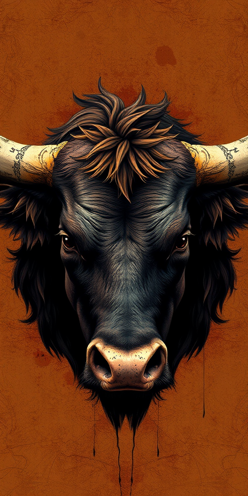 bull background