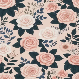 aesthetic floral desktop wallpaper