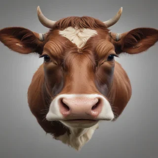 cow head png