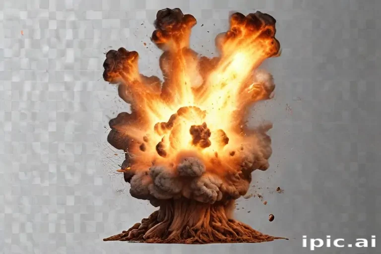 explosion transparent background