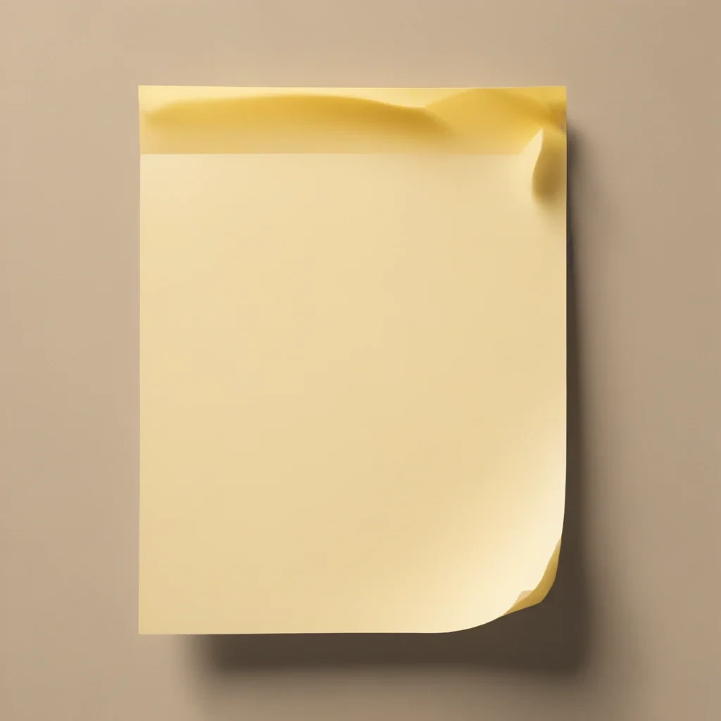 aesthetic cute sticky note png