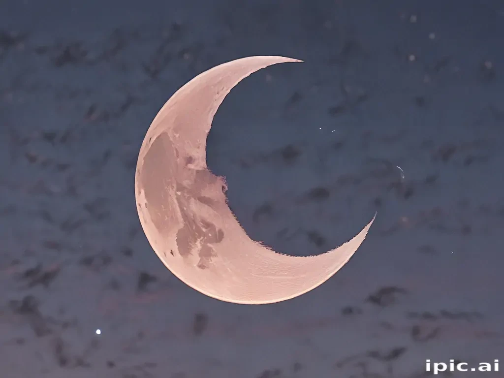 aesthetic crescent moon