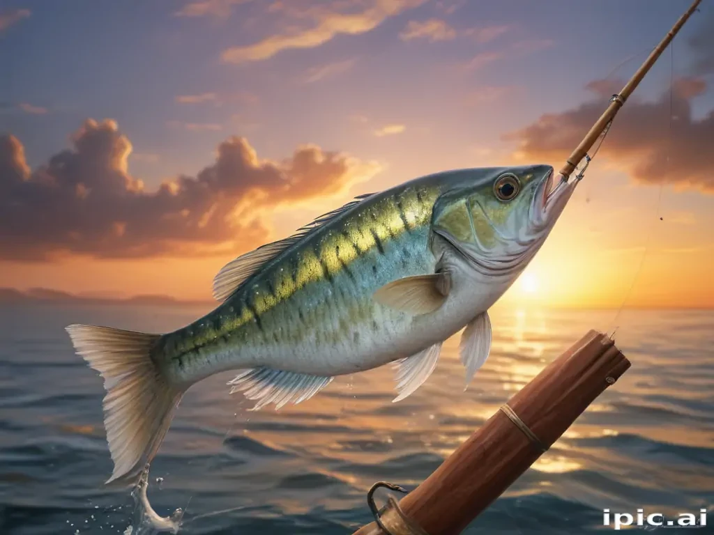 rod in fishing