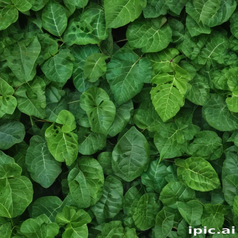 leaf background green