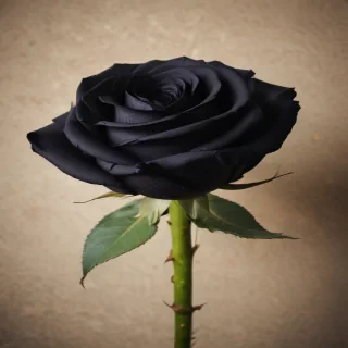 black rose photo