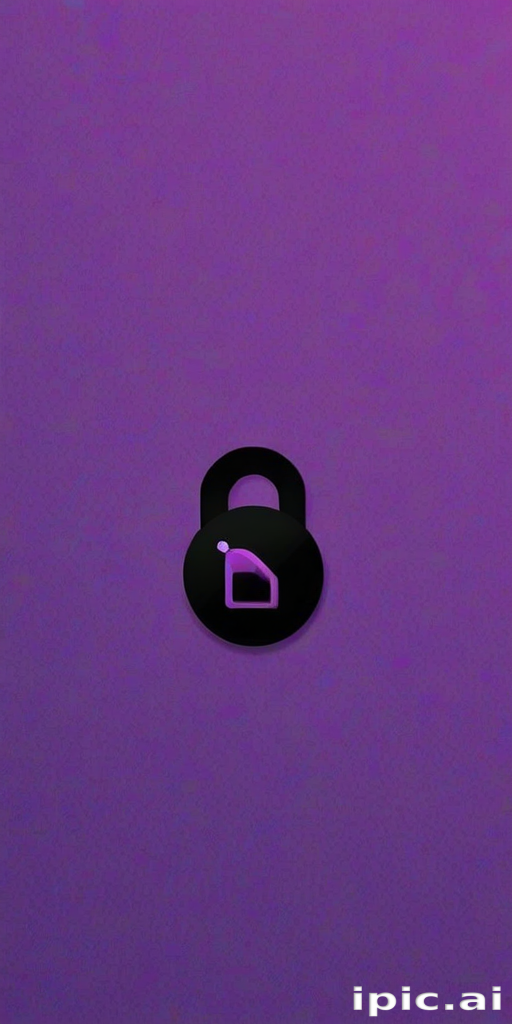 purple lockscreen