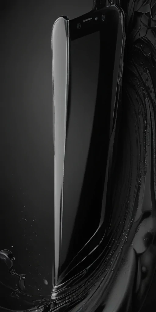 black phone wallpaper