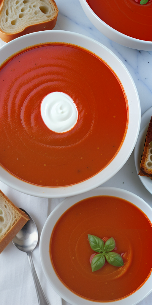 what to eat with tomato soup