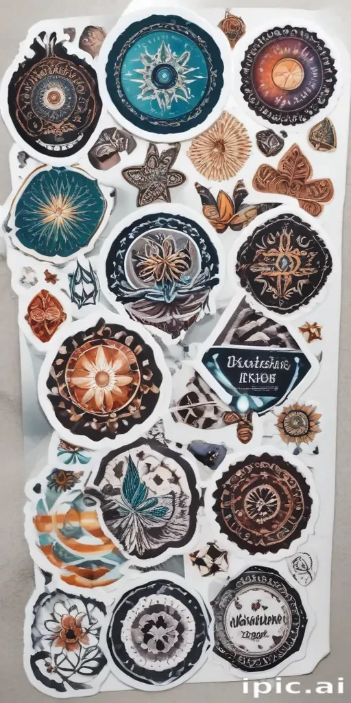 aesthetic stickers printable