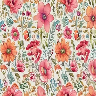 drawings of flowers in color