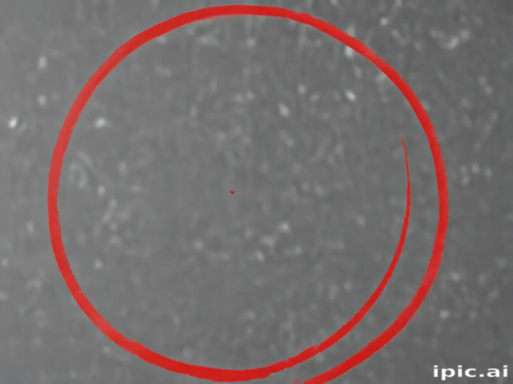 red circle