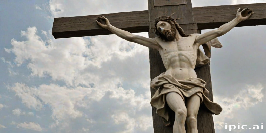 jesus on the cross pictures
