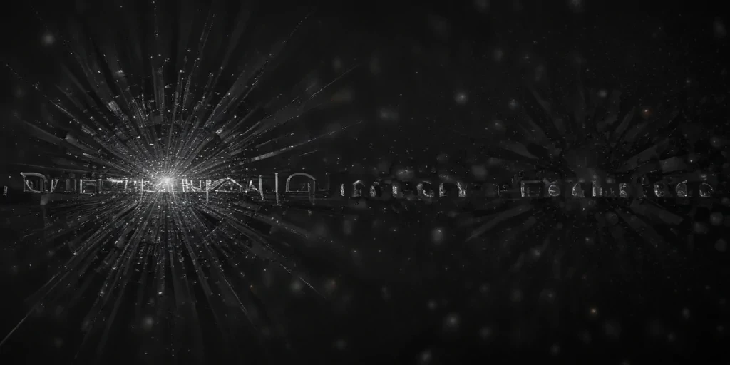 sparkling black background