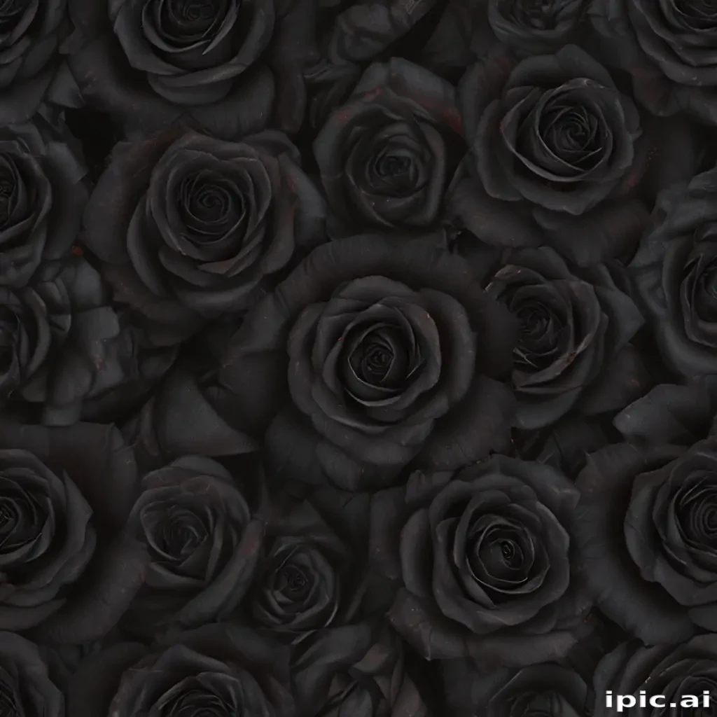black roses background