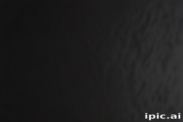 Abstract Black Background with Subtle Textures and Soft Lighting Effects