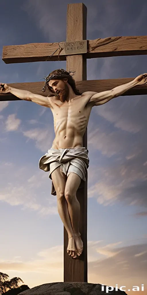 pics of jesus on the cross
