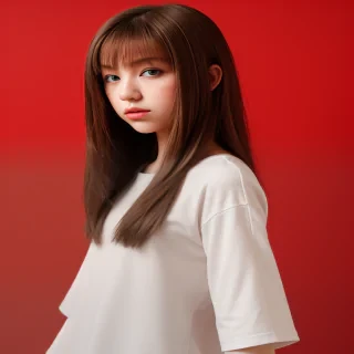 plain red bg