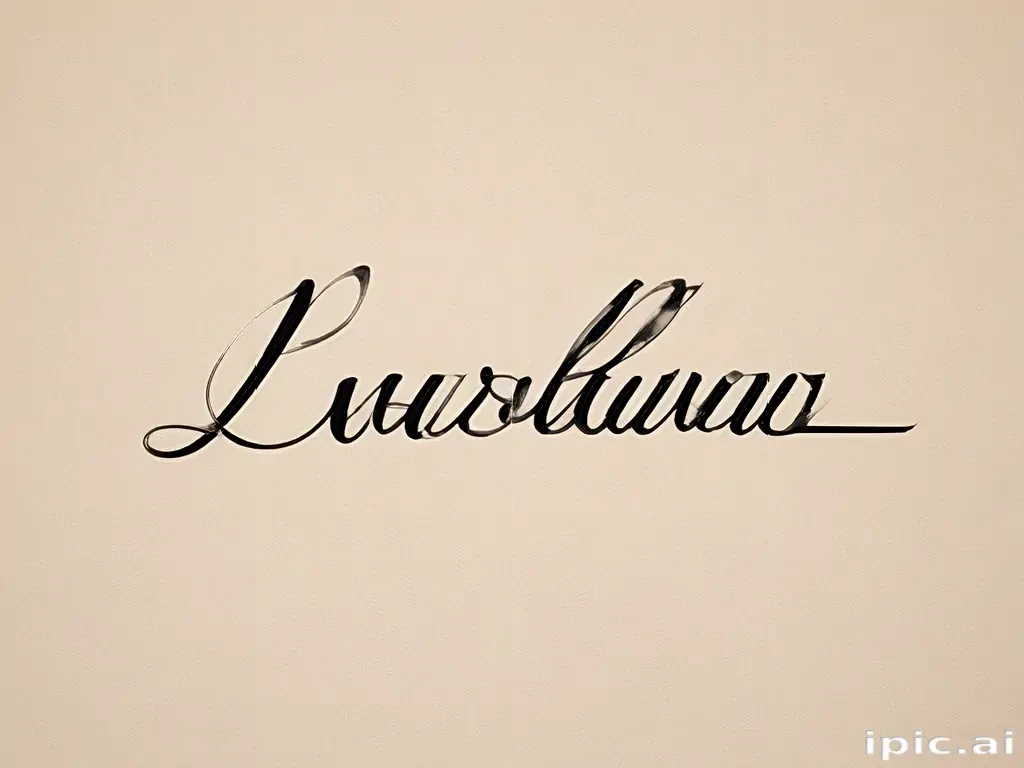 laura in cursive
