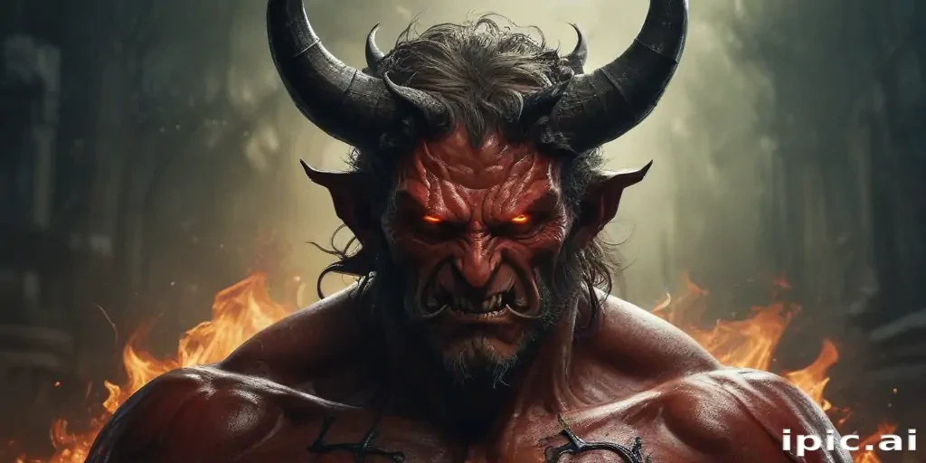 wallpaper of the devil
