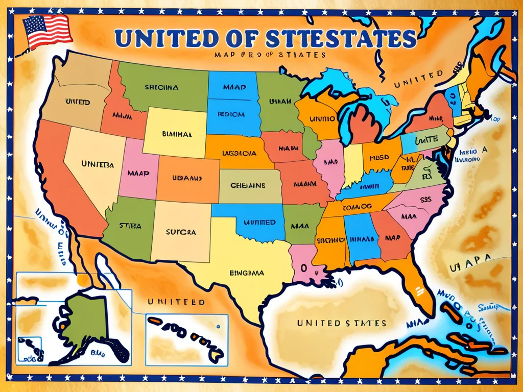 map of united states