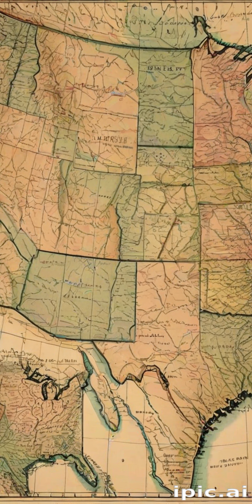 united states map