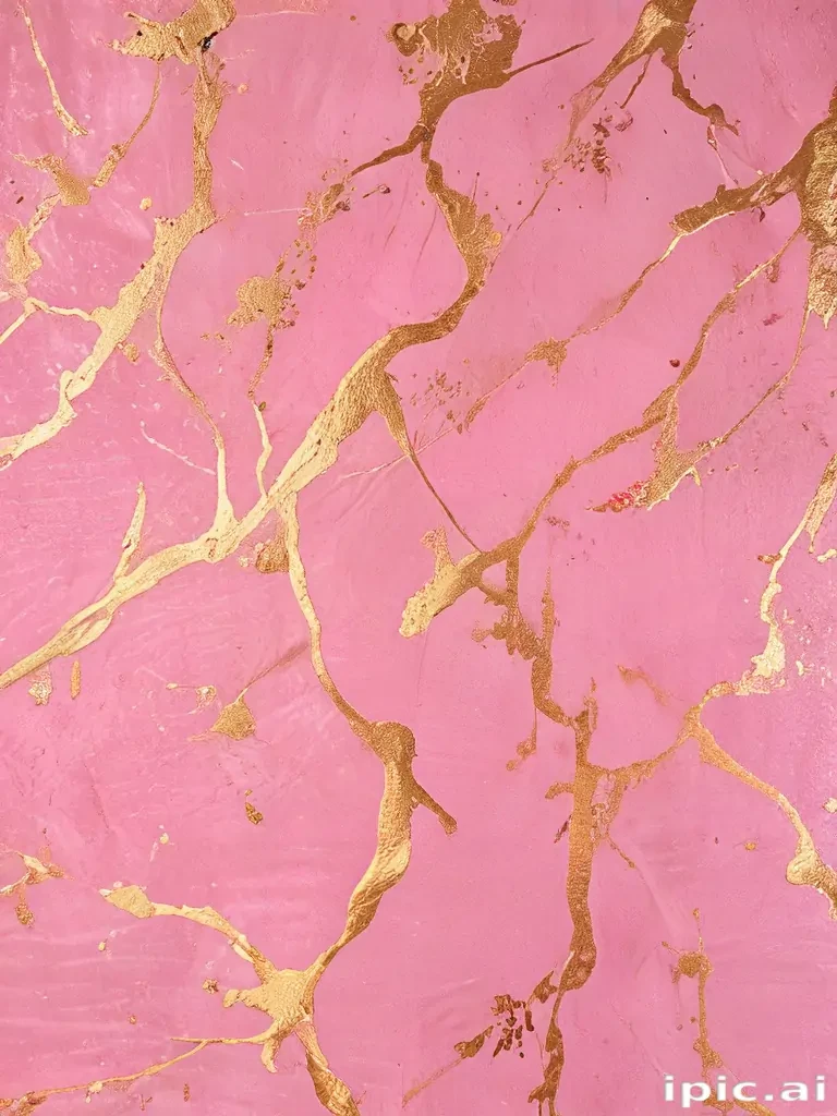 pink and gold background