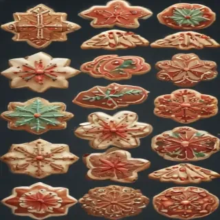 clipart christmas cookies