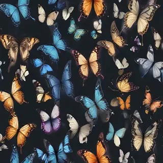butterfly background transparent