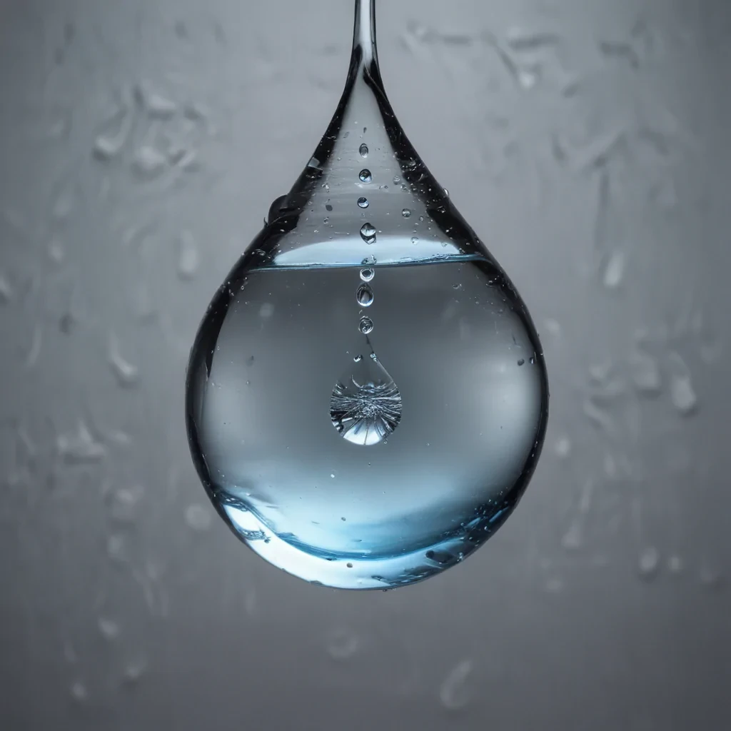 water drop transparent