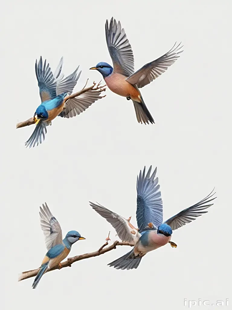 birds transparent