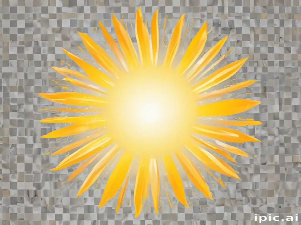 sunshine clipart transparent background