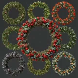 wreaths png