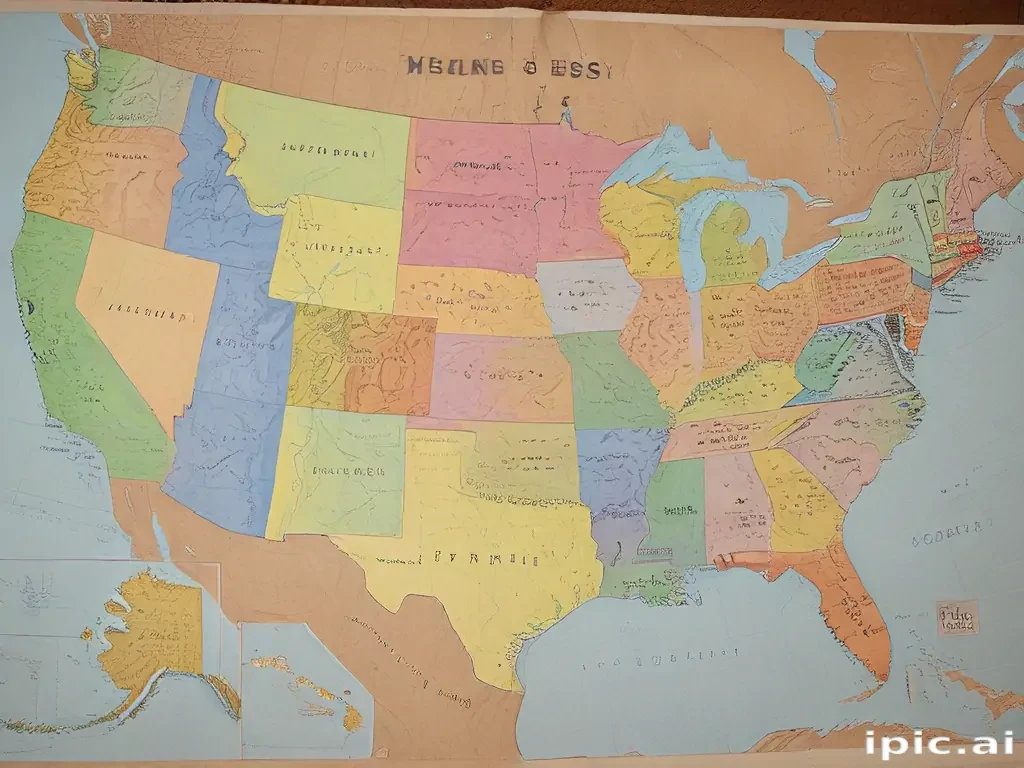 show me a map of the u.s.