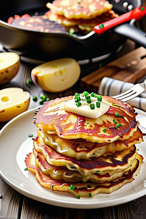 how to reheat potato pancakes