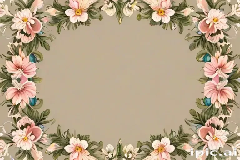floral frame