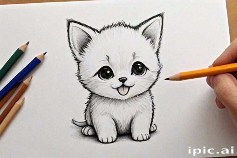 cuteing drawing