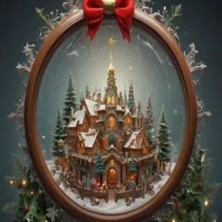 transparent merry christmas