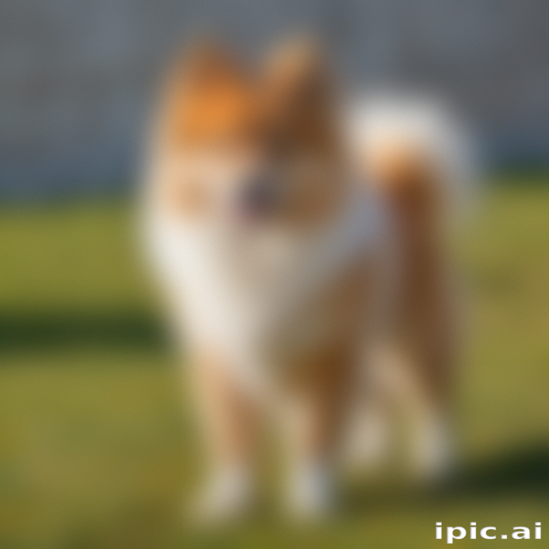 A Playful Dog Enjoying a Sunny Day in a Green Field.